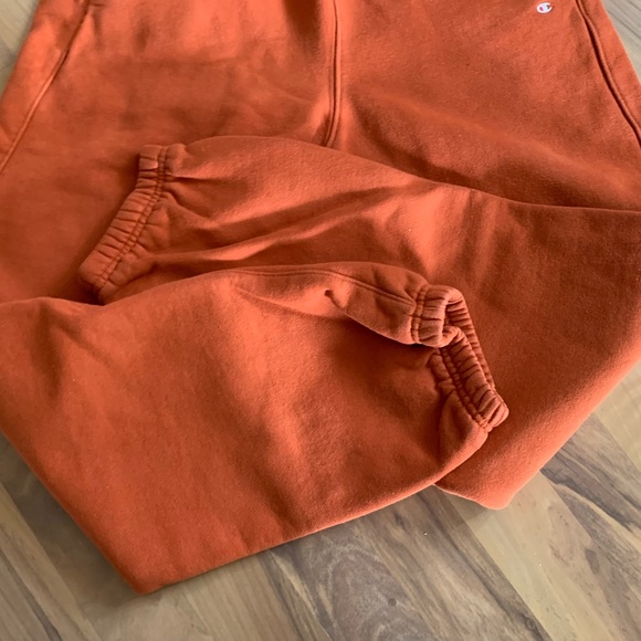 Pumpkin orange Champion Reverse Weave joggers🧡FINAL SALE🧡 - Picture 10 of 16